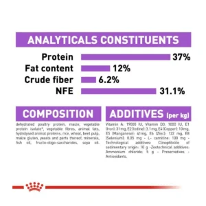 غذای خشک گربه استرلایز رویال کنین وزن 15 کیلوگرم