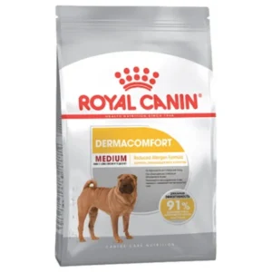 غذای خشک مدیوم درماکومفورت رویال کنین وزن 12 کیلوگرم