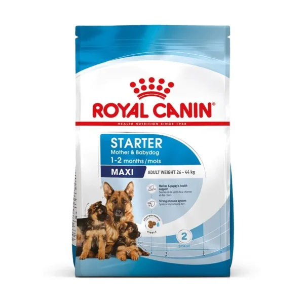 غذای خشک پاپی مکسی استارتر رویال کنین وزن 15 کیلوگرم