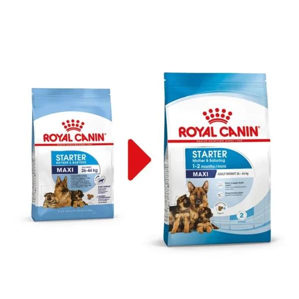 غذای خشک پاپی مکسی استارتر رویال کنین وزن 15 کیلوگرم