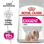 غذا خشک سگ رویال کنین مدل Mini Exigent وزن 3 کیلوگرم