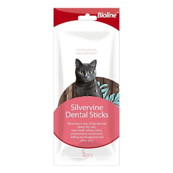 تشویقی سیلورواین دنتال گربه بایولاین بسته 5 عددی