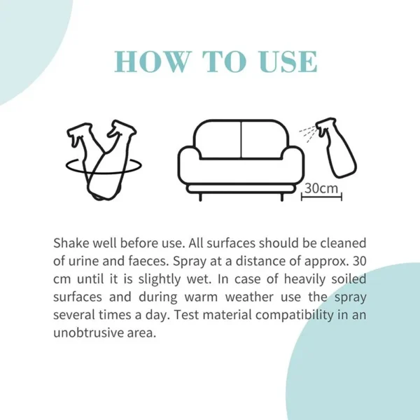 اسپری سگ دور کننده بایولاین حجم ۳۰۰ میلی لیتر