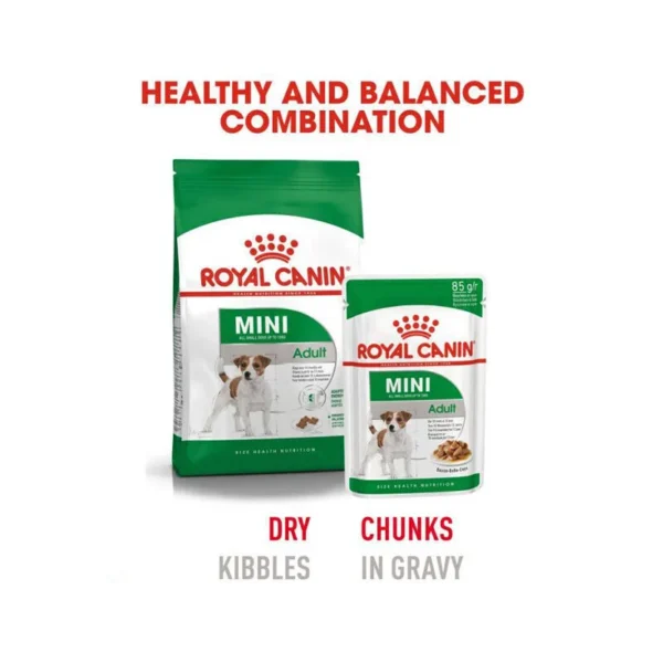 پوچ سگ مینی ادالت رویال کنین وزن 85 گرم