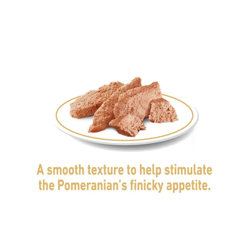 پوچ سگ پامرانین رویال کنین وزن 85 گرم