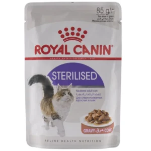 غذای پوچ گربه استریلایزد رویال کنین وزن 85 گرم