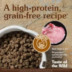 خشک سگ تیست آف د وایلد Southwest Canyon Canine Recipe