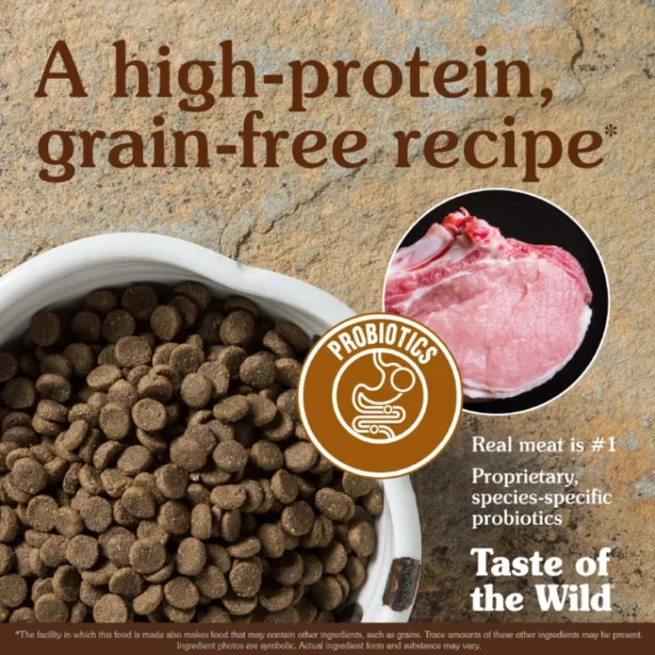 خشک سگ تیست آف د وایلد Southwest Canyon Canine Recipe