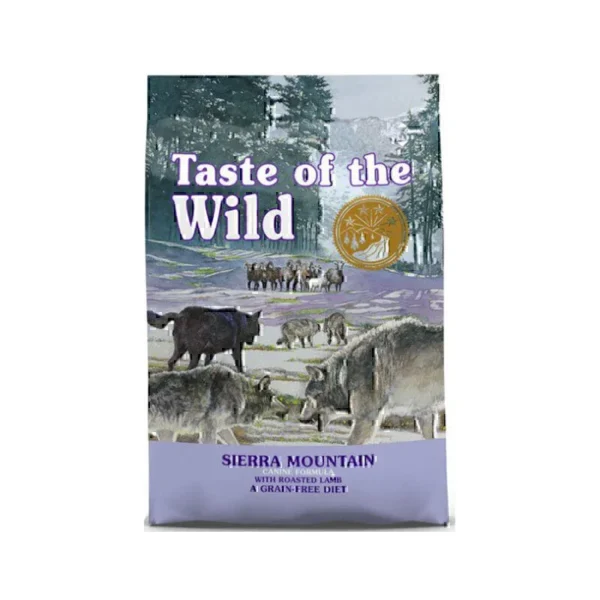 غذای خشک سگ تیست آف د وایلد بره کبابی