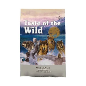 غذای خشک سگ تیست آف د وایلد Wetlands Canine Recipe 