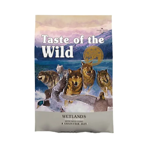 غذای خشک سگ تیست آف د وایلد Wetlands Canine Recipe 