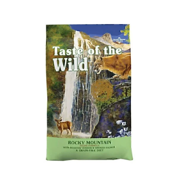 غذای خشک گربه تیست اف د وایلد گوشت گوزن و ماهی سالمون